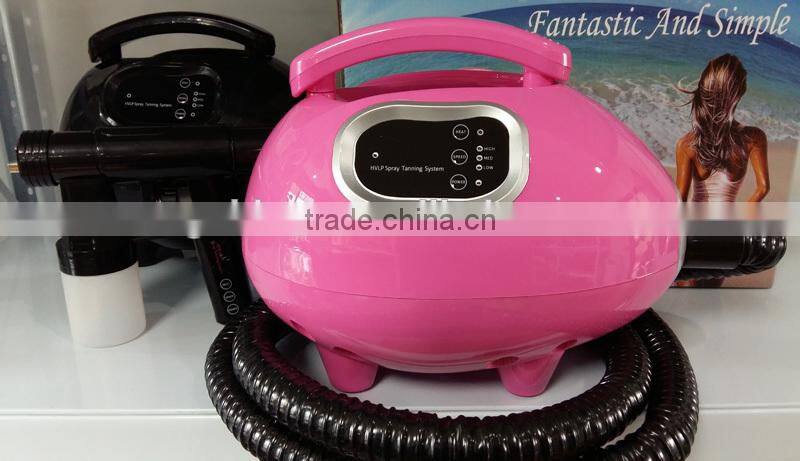 Home Small Body Tanning Bed Mini Spray Tan Gun Professional Airbrush Portable HVLP Tanning Machine