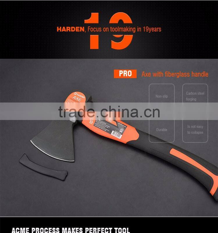 Carbon Steel Professional 600g Hatchet With Fiberglass Handle