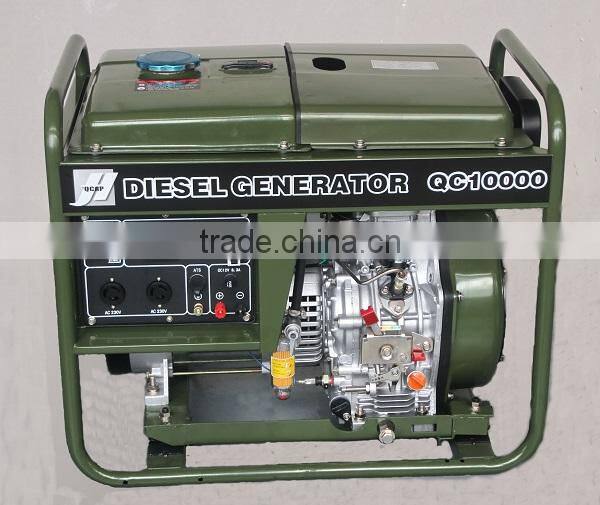 8KW/10KVA open frame diesel generator set