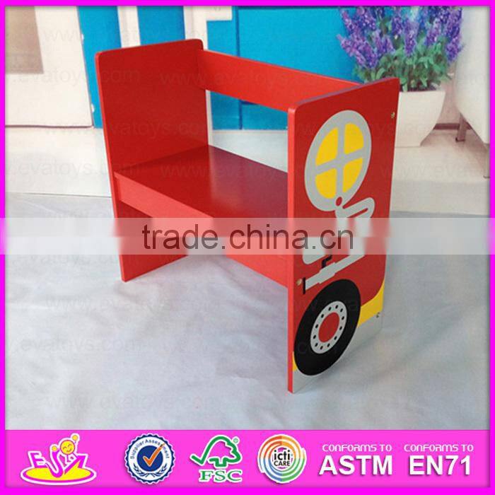 2015 Multifuction Kids Study Table With Chair,Funny children writing table chairs,Car design cute wooden table and chair WO8G143