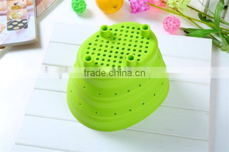 Silicone garbage bucket fashion sundries basket waste basket