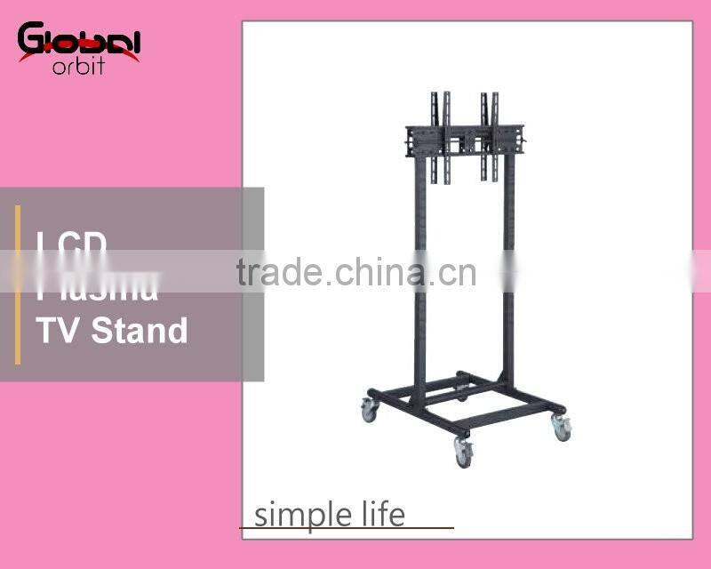 Simple Screen Mount Display LCD Monitor Holder Movable TV Bracket Cart