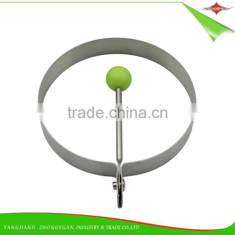 ZY-F1407 popular round egg ring pancake mold sandwich cutter