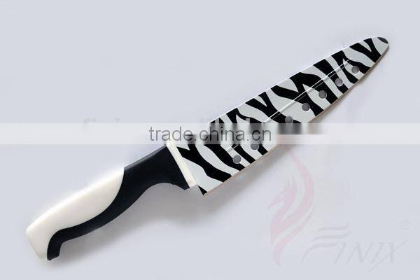 Japanese Stainless Steel Blade Colored Non-Stick Coating Kitchen Chef Magic Knife