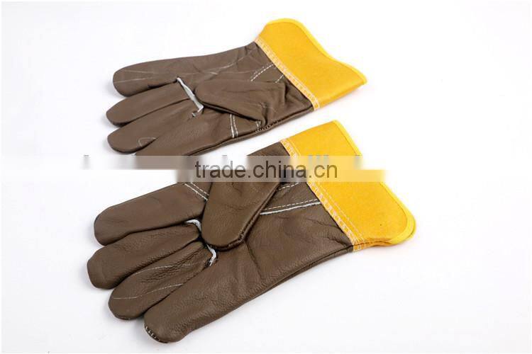 Industrial welding gloves of 11'' with high quality made in China