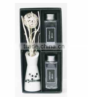 Sweet fragrance rattan ball diffuser,ceramic reed diffuser