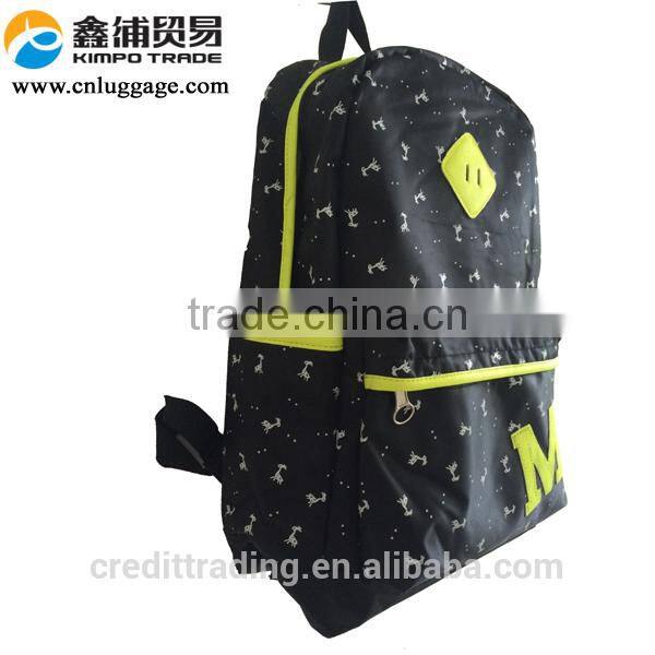 new style nylon school backpack manufacturer