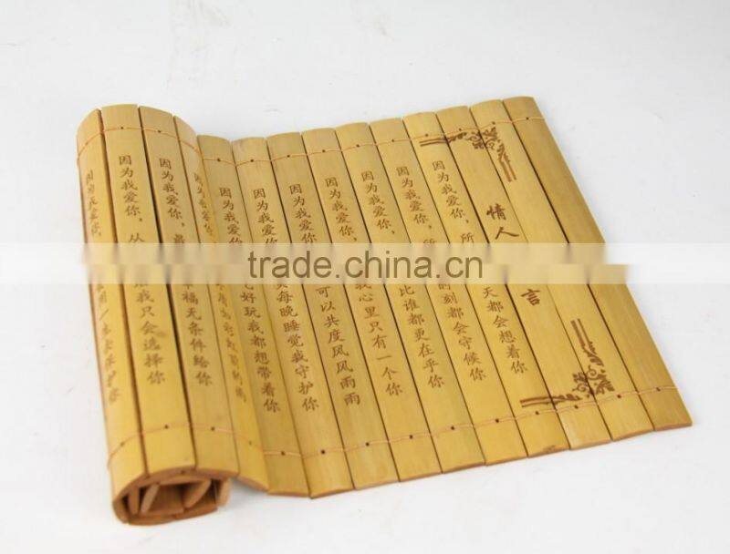 creative fancy loving card laser engraved