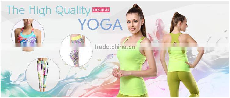 2017 fashion dry fit breathable China supplier sports bra leggings gym fitness yogawear