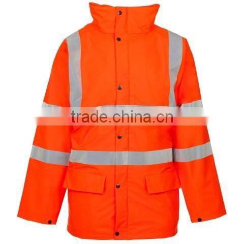 High visible flex parka