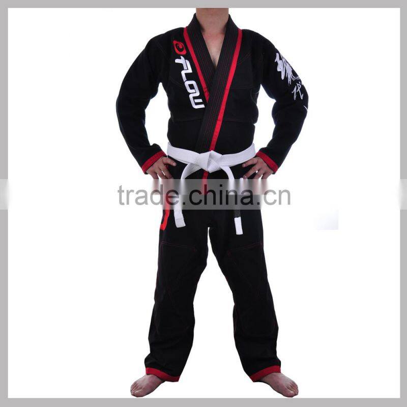 2015 bjj kimono custom made high quality 100% cotton pearl weave fabric kimono style jacket