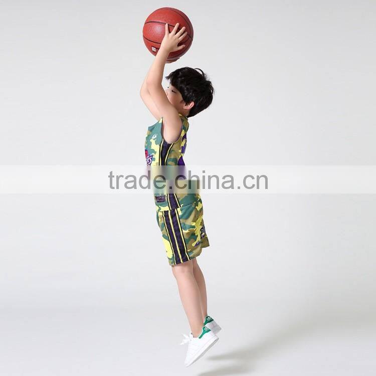 Hot selling custom cheap kids basketball jerseys