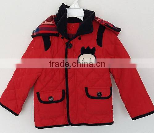baby girl apple red cotton padded for winter