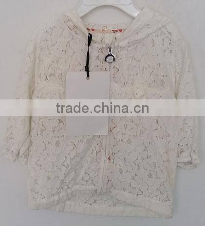 cute baby boys white emboridered sun-protective clothing for Autumn