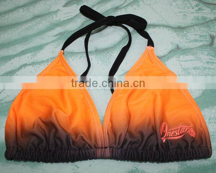 Hot sale womens swimwear custom design three-piece sexy bikini