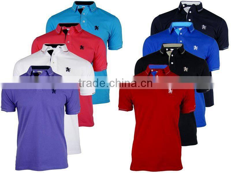 Logo Customized Cotton Cheap Prices New Design Polo T Shirt