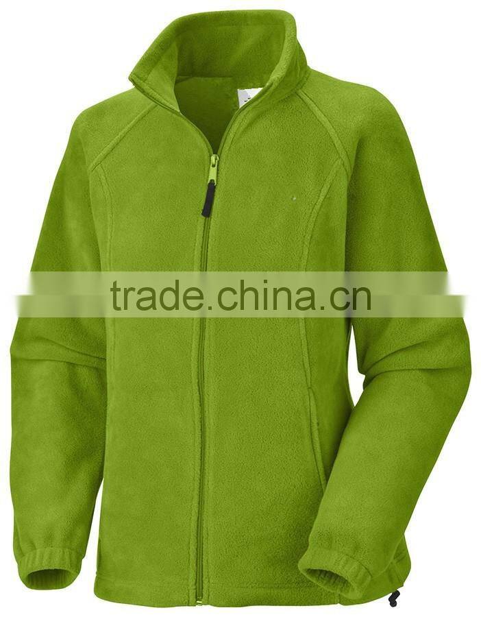 Plain fleece jacket solid fleece jacket and blank jacket for men
