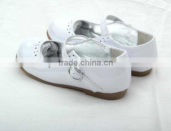 new design hot sales kids school leather shoes