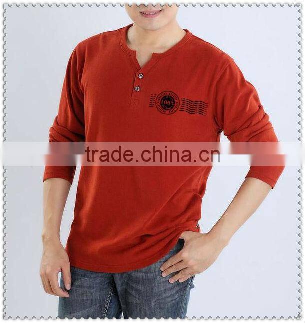 Long sleeve mens printed tshirts 201318