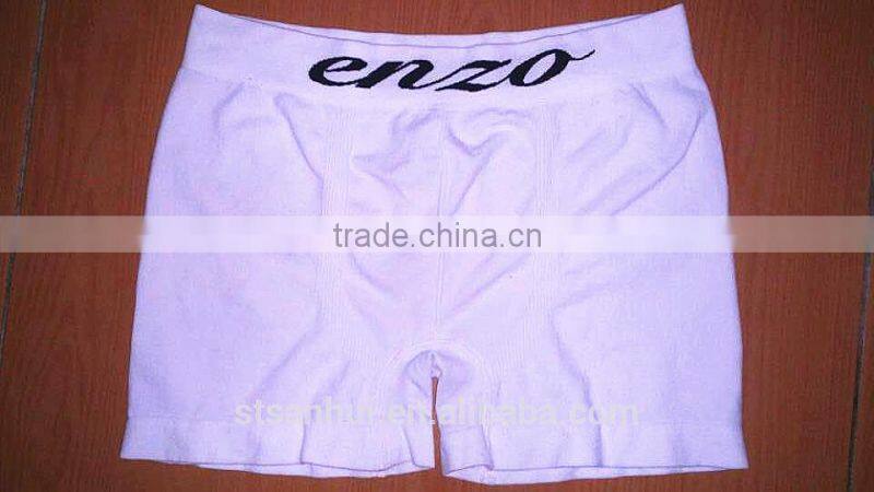High quality solid color men seamless boxer shorts images