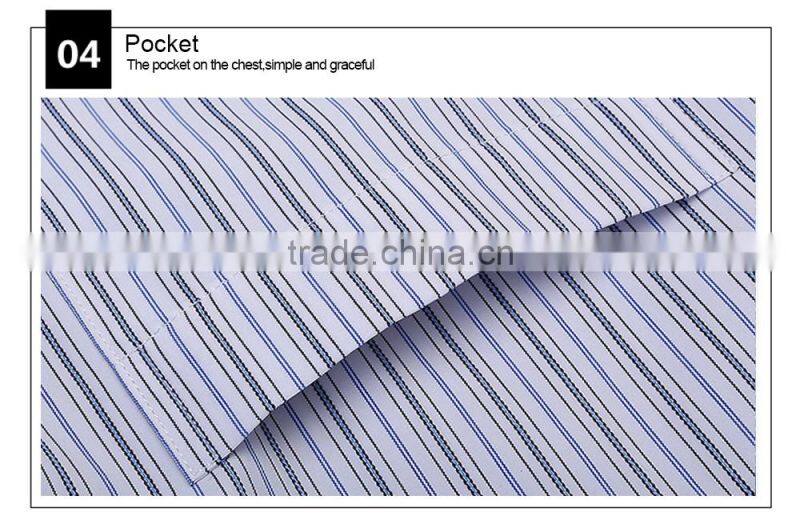 2015 Latest Design Men's Business Shirt Of Short Sleeve (DSHM027)