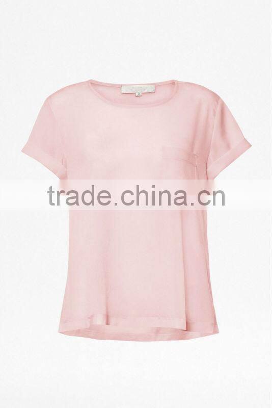 Ladies Body Fit Plain T-Shirt