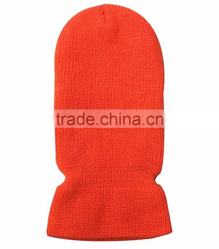 Multi color 100% Acrylic wooly knit cool beanies pom beanie man hat