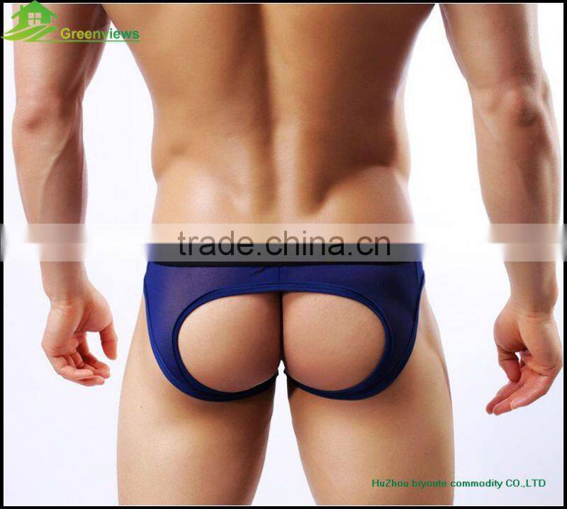 OEM service supported gay men thong pouch sexy men underwear sexy gay men underwear factory empty briefs gay underwear