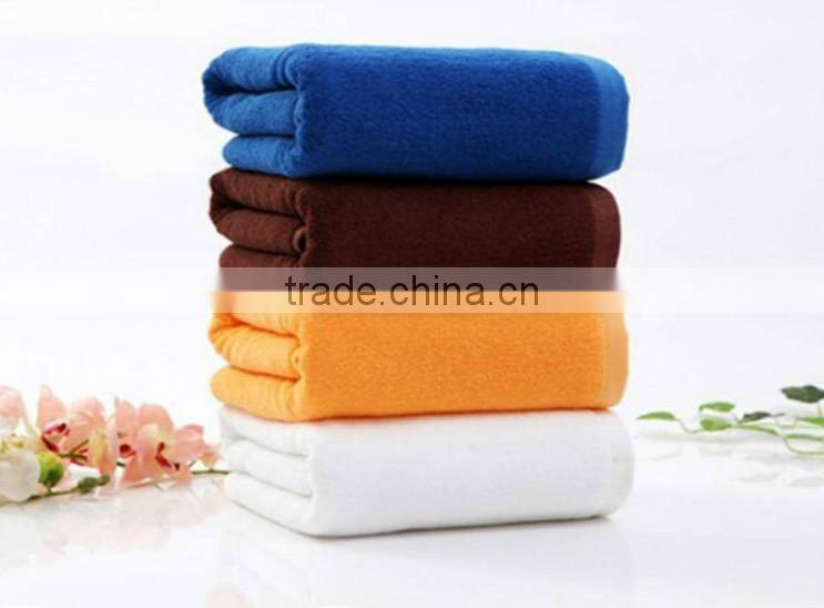 100% Cotton Plain Dyed hand towel bulk sale
