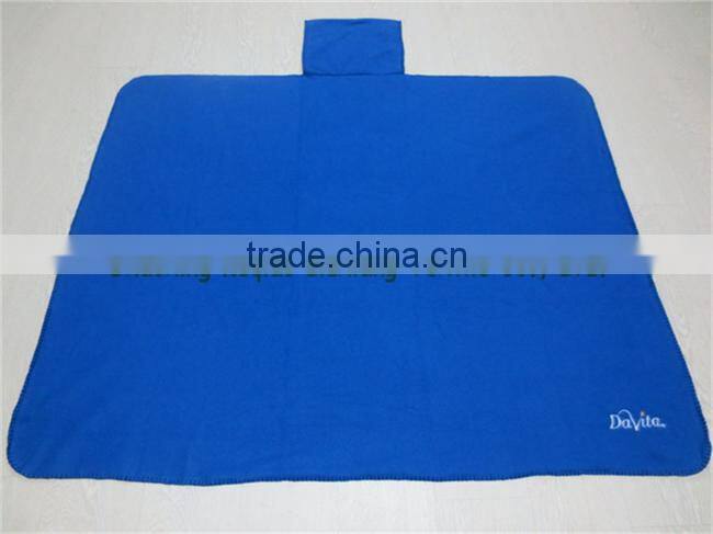 100*70 Polar fleece baby mini blanket with Pillow Case