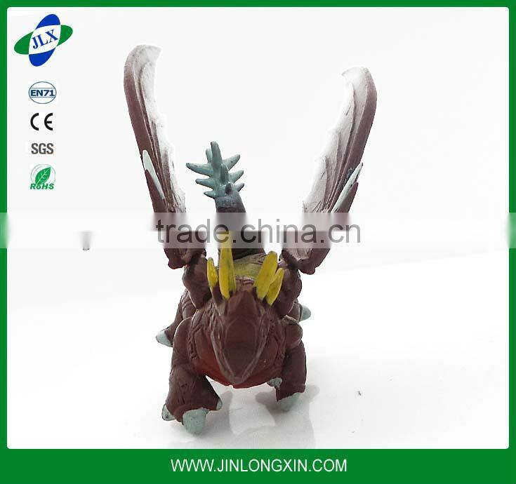 Fire Dragon Large model brown dinosaur toys animal model doll toy