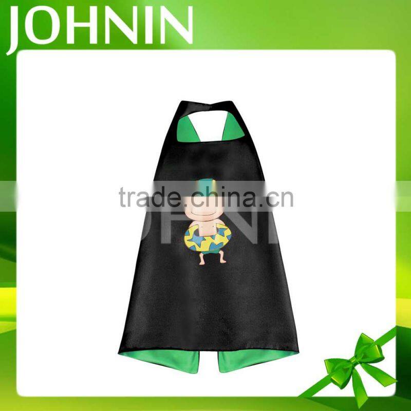 Promotion New Design 60x70cm Fashion Custom Cosplay Cape For Kids