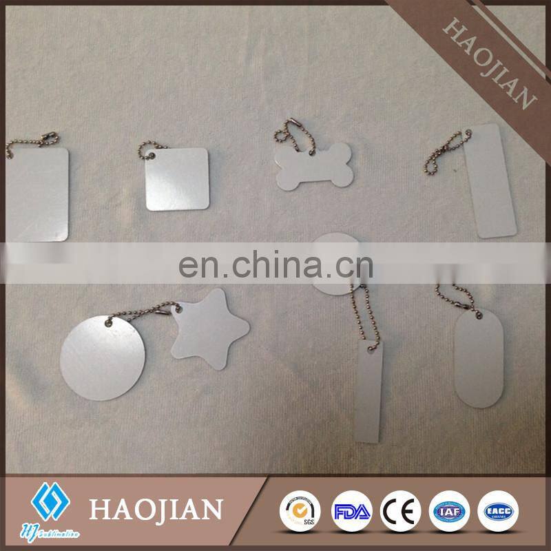 cheap price customer printing aluminum Christmas ornaments