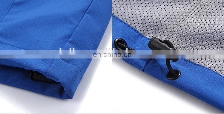 2016 Comfortable sport wear for women quick dry windbreaker waterproof jacket