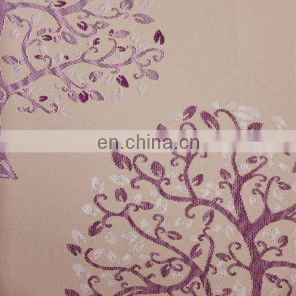 2016 100 polyester jacquard blackout curtain made in Shaoxing