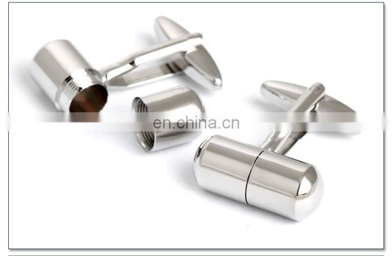 Openable Pills Shirt Cufflinks Mens