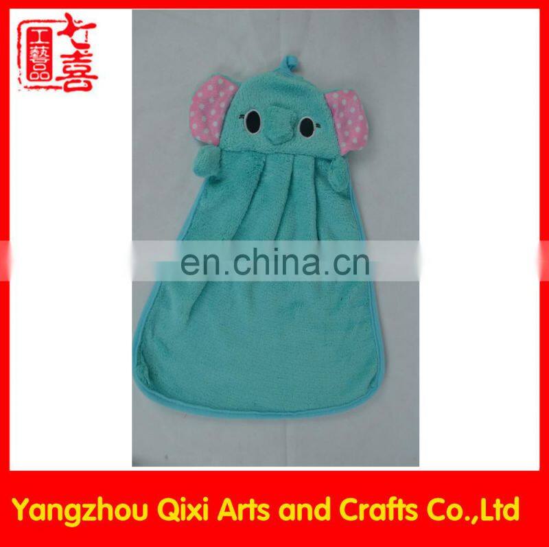 Kids cartoon towel cute custom hand towel red cotton face terry towel