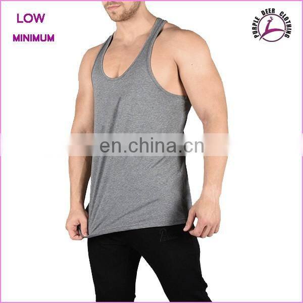 Mens gym tank top cheap cotton vest