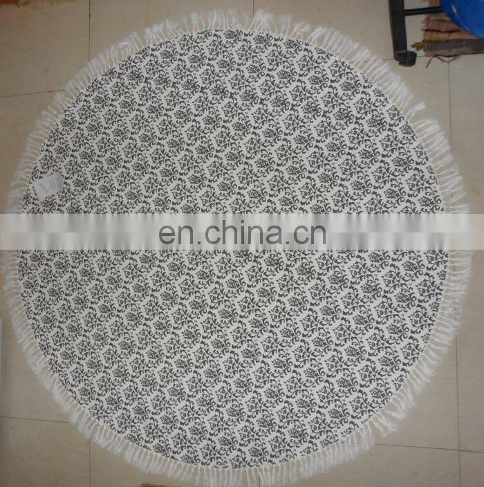 round pareo beach mandala