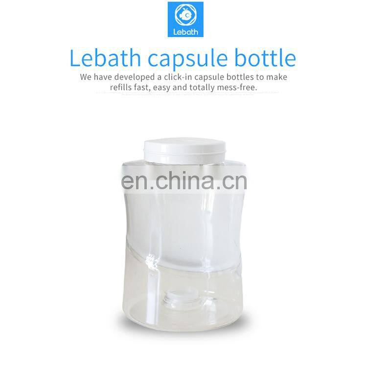 Smart portable speaker foam shower soap dispenser