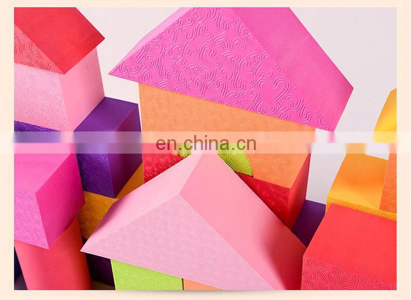 Melors large soft foam EVA Construction Toy kids building blocks Supplier
