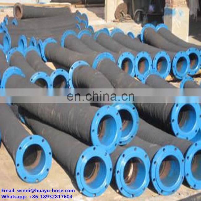 water/oil/mud/sand rubber dredging suction discharge hose