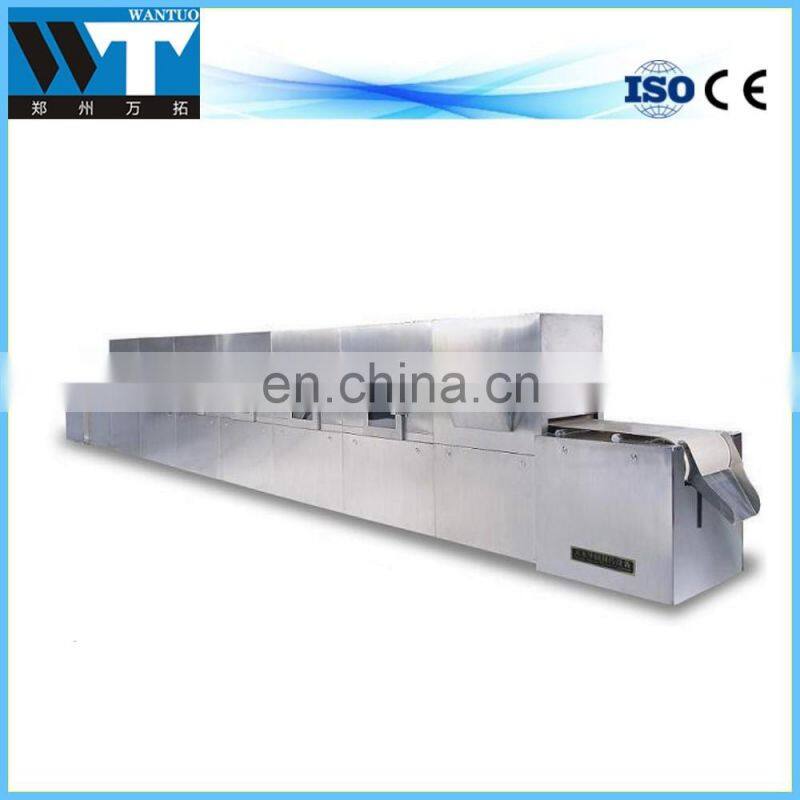 Yellow meal worm Barley insects Tunnel continuous industrial microwave dryer and sterilization machine