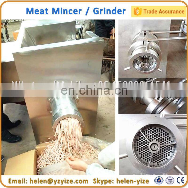 Frozen Chicken Meat Processing Machine Bone Cutting Machine Duck Cube Cutter Machine