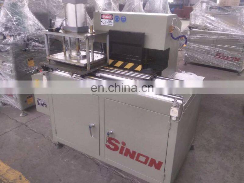 Small UPVC Aluminum Window Door End Milling Cutting Machine