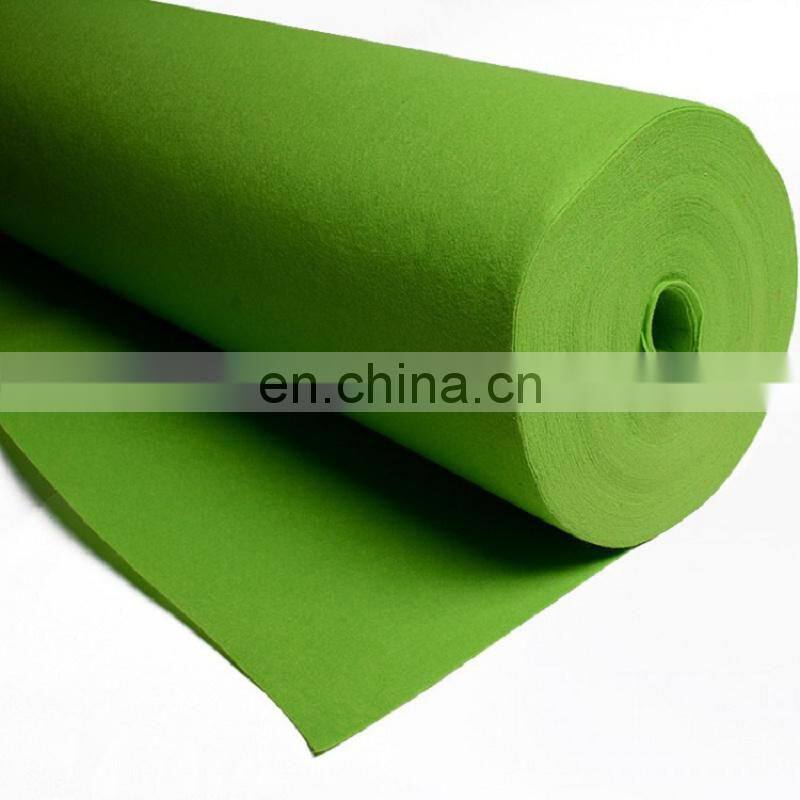 Colorful Nonwoven Non-woven Polyester Felt Fabric