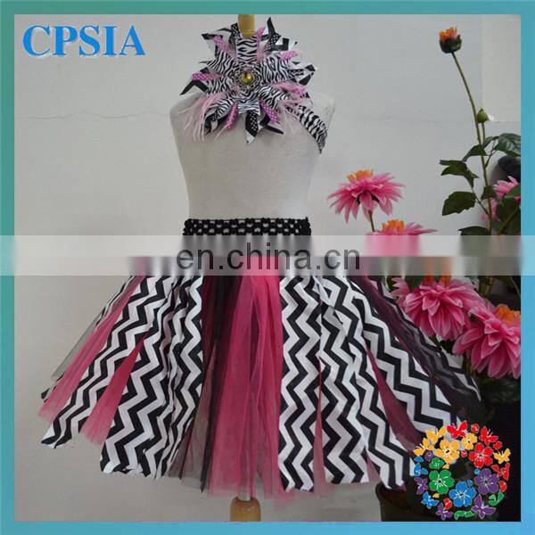 Baby Girls tutu Skirts With Big Flower Headband Children 2 Layers July 4th Girls Skirt Tulle Fluffy tutu Skirt For Baby Girls