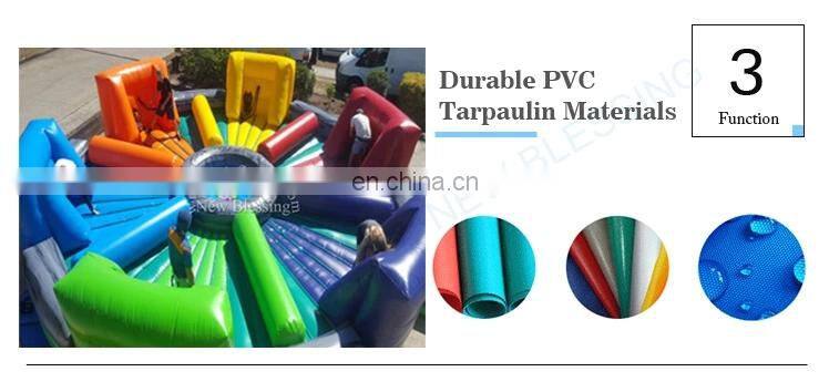 Carnival interactive sport giant bungee cord hippo chow down inflatable human hungry hippos game