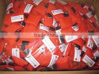 Latex Free Cpr Mask with Keychain