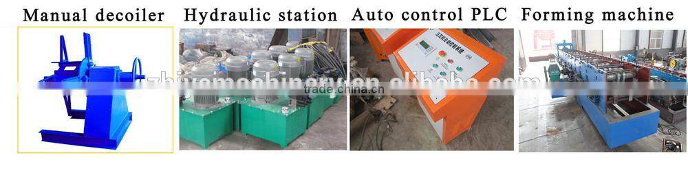 z c u profile cold forming equipment/Purlin forming machine/C shaped steel making machine